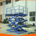 warehouse cargo loading scissor lift